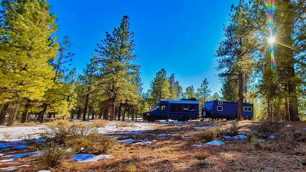 dispersed camping near bryce canyon national park