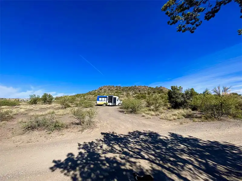 rockview camping area, sedona, arizona