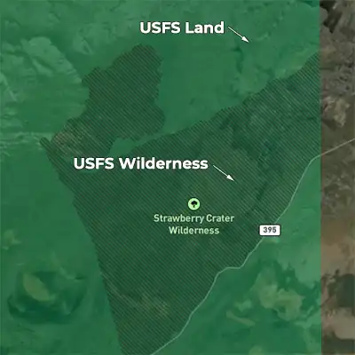 usfs land versus wilderness