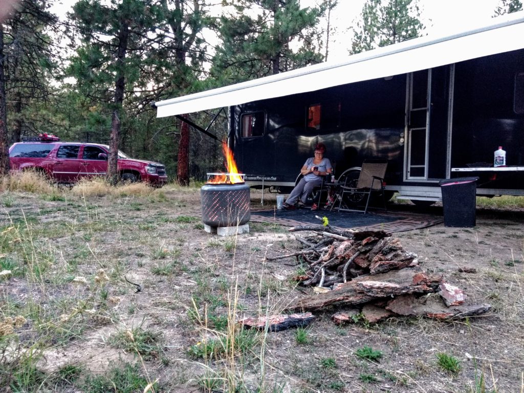 minimize trash accumulation while boondocking