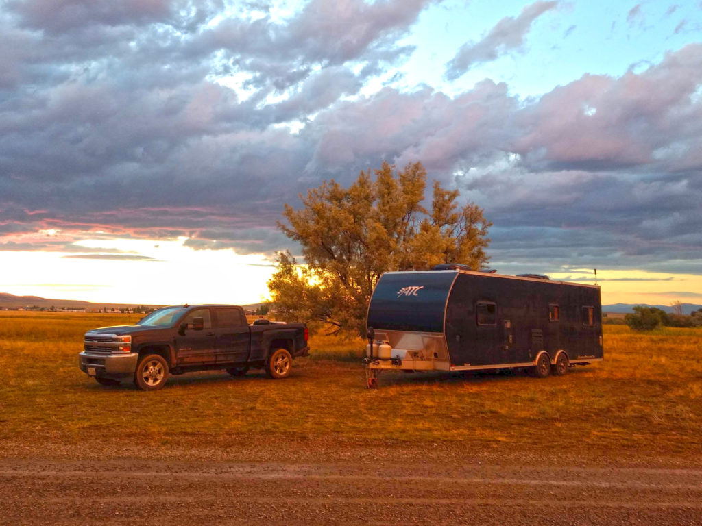 camping montana state trust lands