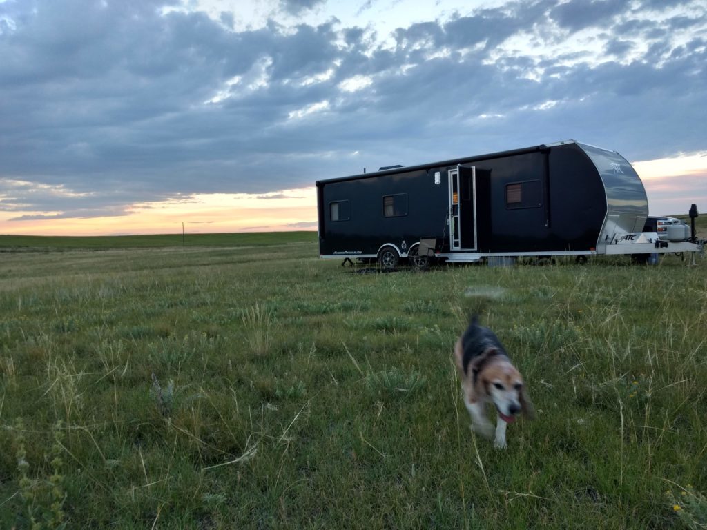 can i live in a motorhome on my own land