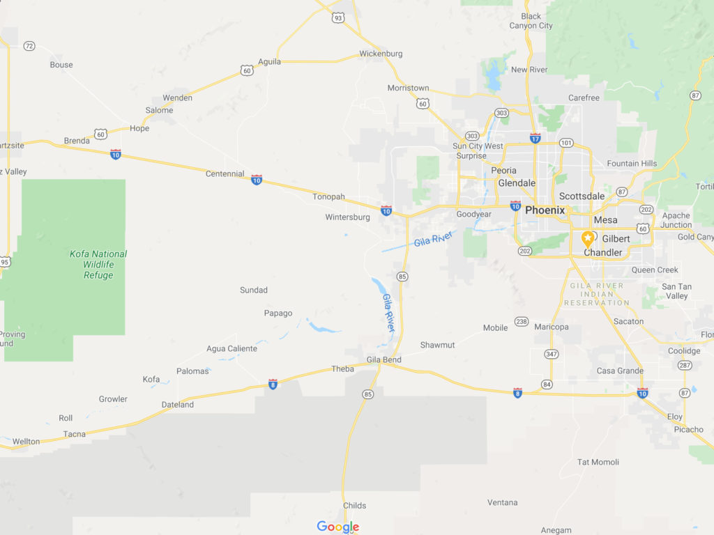 Google Maps BLM