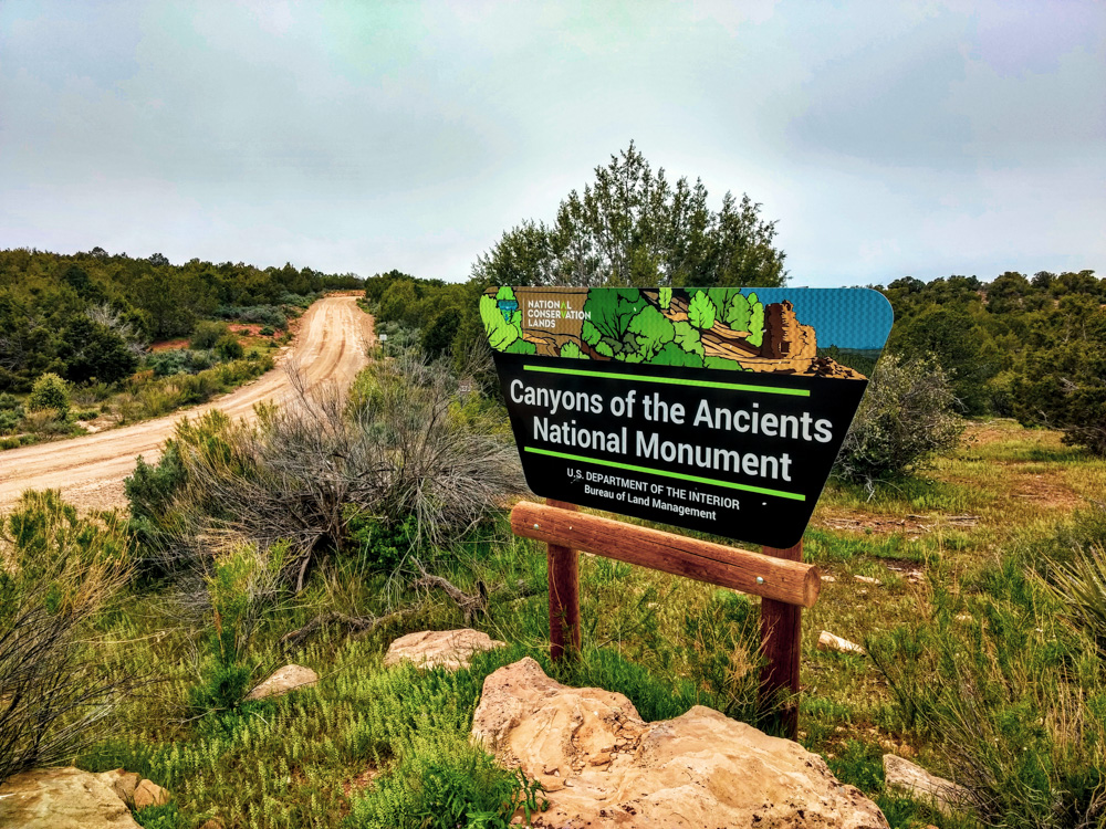 canyons of the ancients boondocking