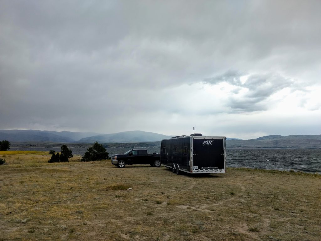 dispersed camping canyon ferry lake