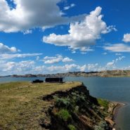 nelson creek recreation area, fort peck lake, montana campning