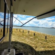 nelson creek recreation area, fort peck lake, montana campning