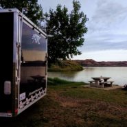 nelson creek recreation area, fort peck lake, montana campning