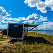 nelson creek recreation area, fort peck lake, montana campning