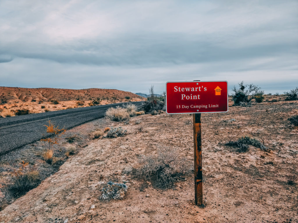 stewart's point lake mead nevada camping