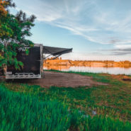sweet briar lake, north dakota camping