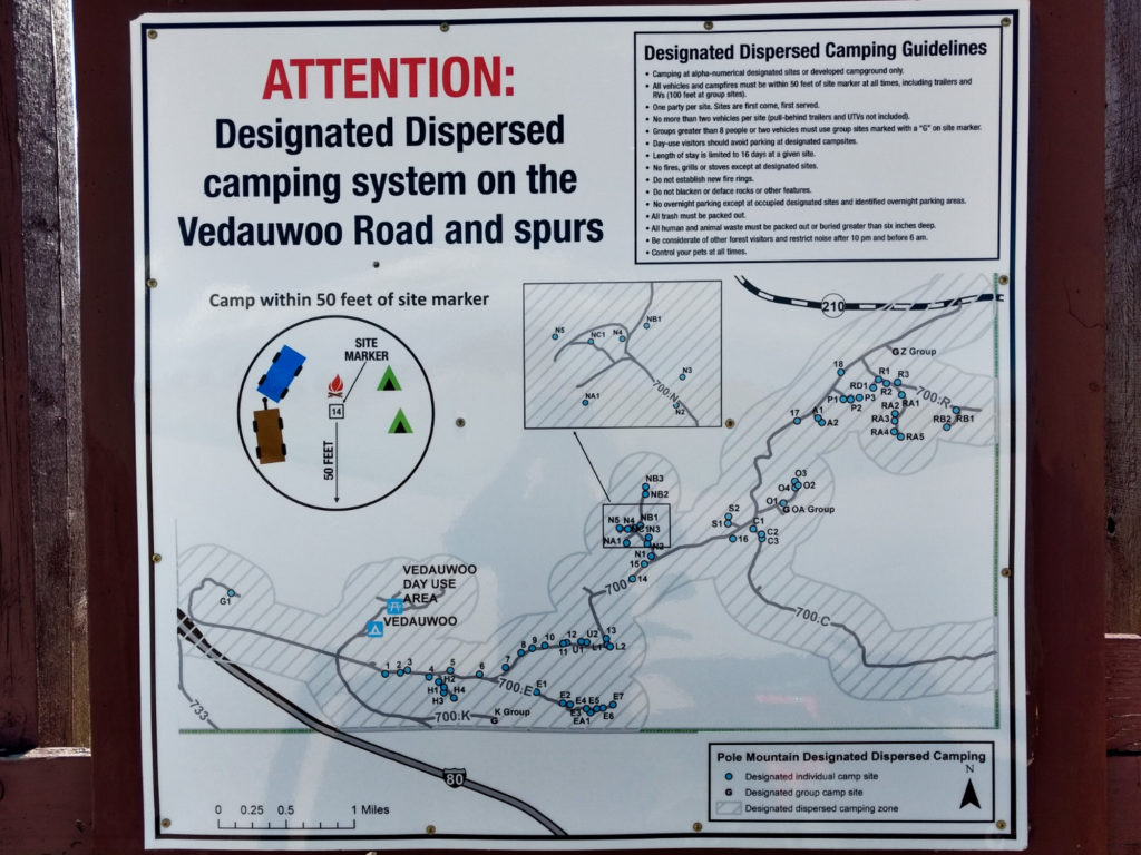 vedauwoo wyoming dispersed camping