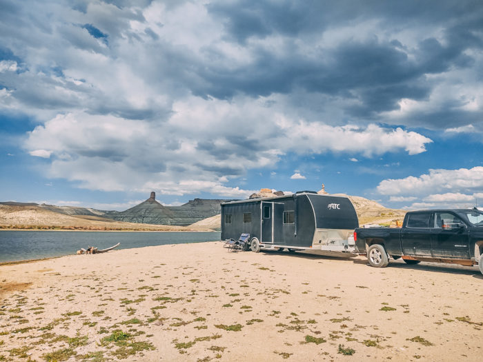 firehole canyon beach camping