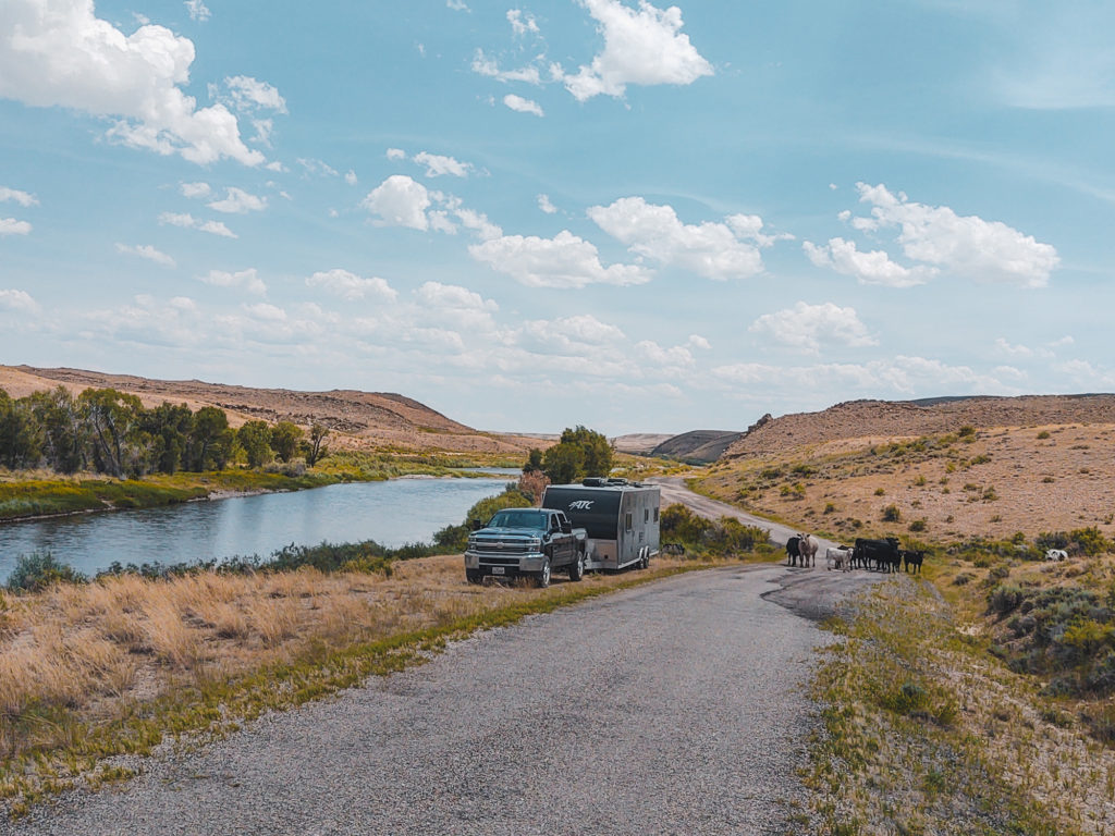 rochelle public access area wyoming camping