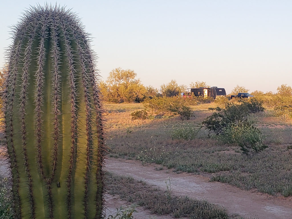 camping arizona state trust land