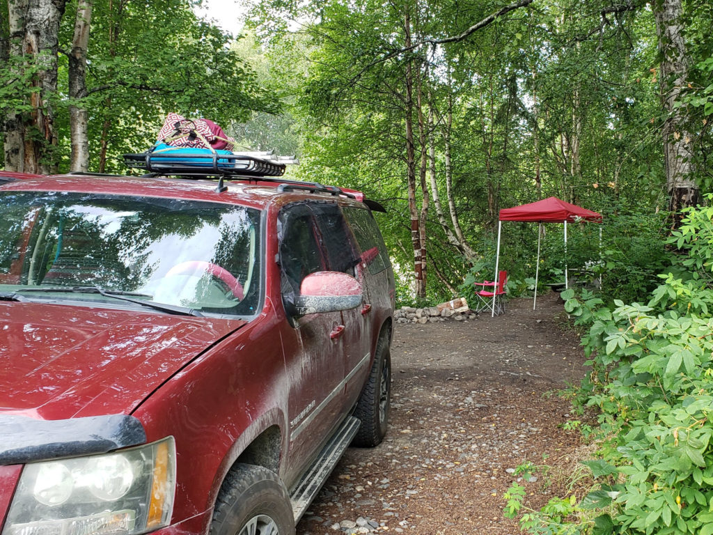 camping on alaska state trust land