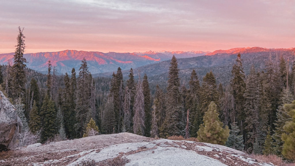 sequoia national forest, kings canyon overlook