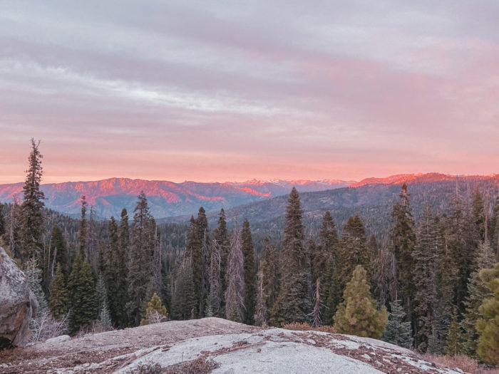 sequoia national forest, kings canyon overlook