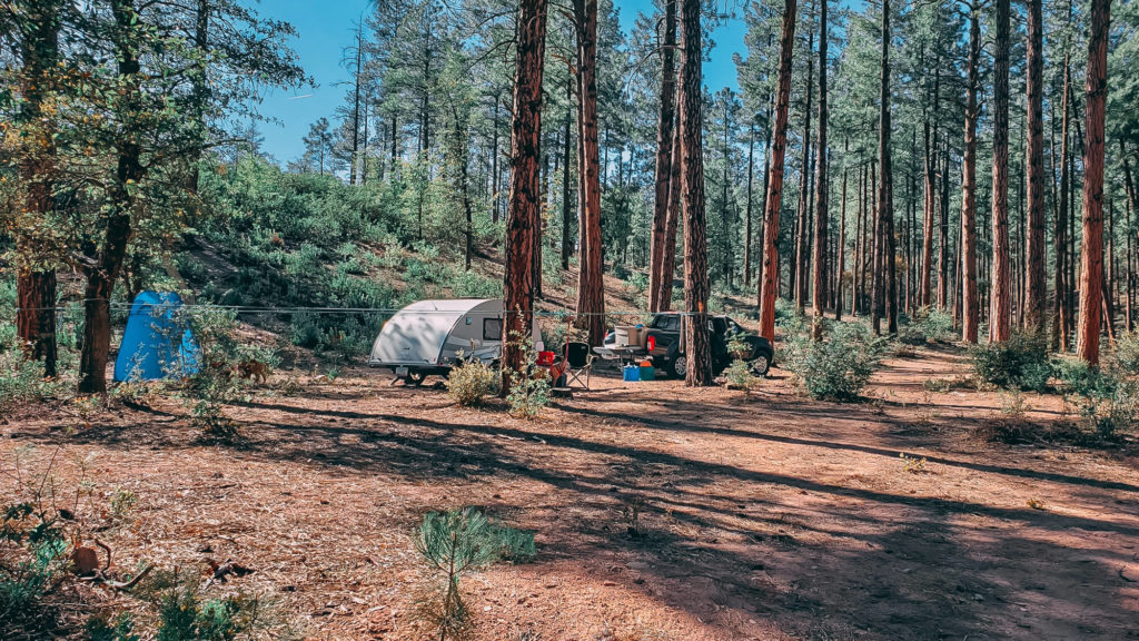 tonto national forest camping