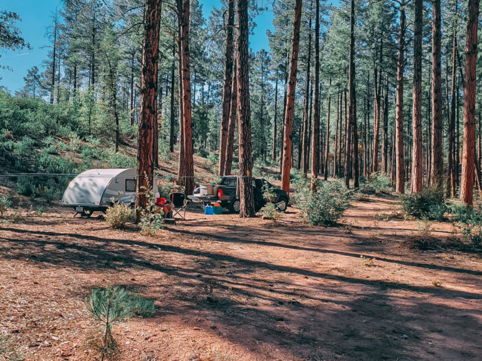 tonto national forest camping rules