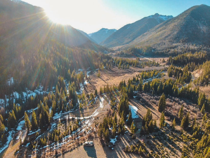 dispersed camping silverton colorado
