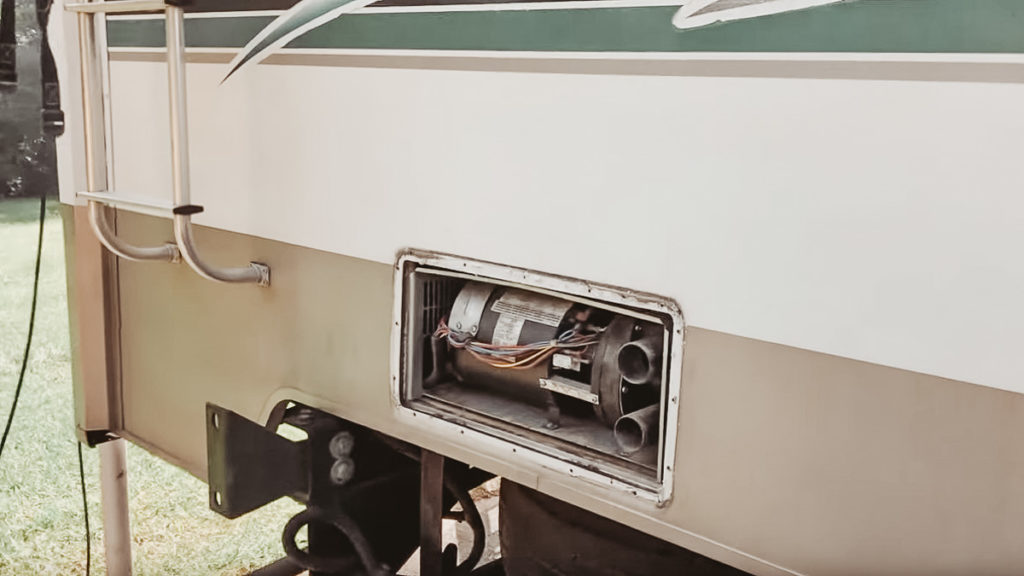 why wont my rv furnace stay on