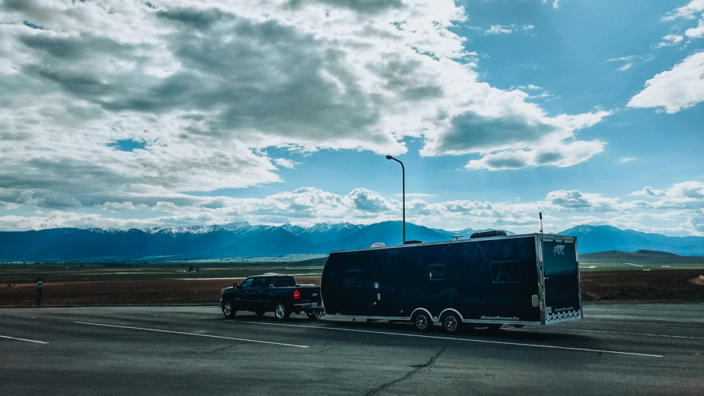 rv overnight parking at rest stop