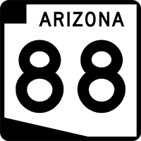 az-88 highway sign