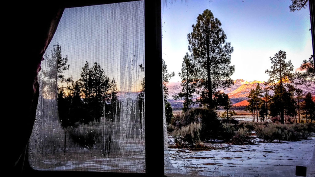 condensation inside an rv