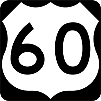 us 60 highway sign