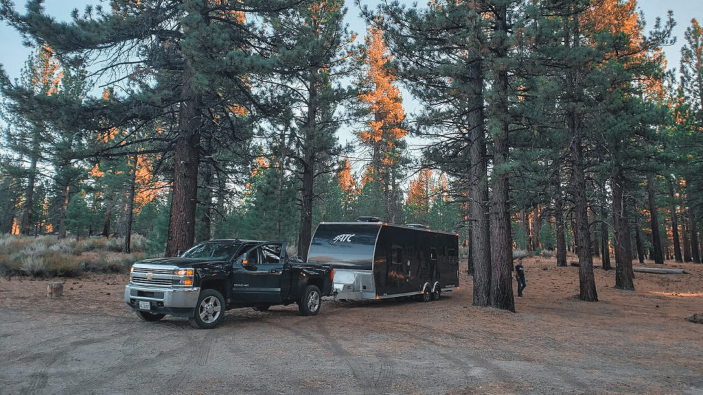 boondocking in the mountains