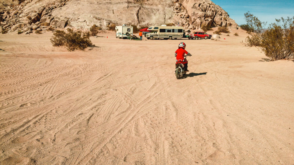 riding mini bike on blm land