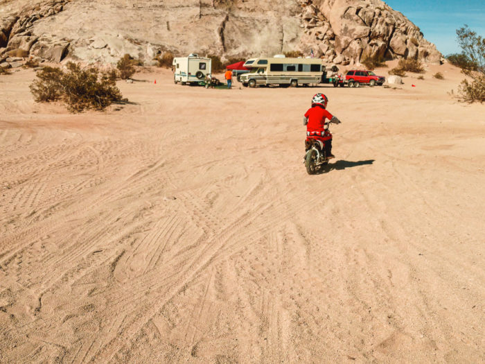 riding mini bike on blm land