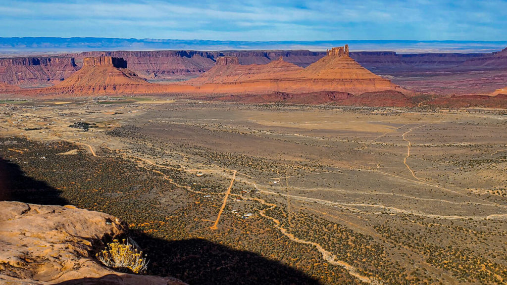 castle valley overlook, sand flats road, utah