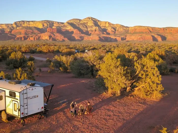 dispersed camping sedona arizona