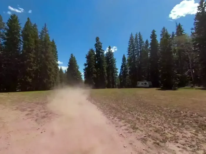 big flat dispersed camping area, fishlake national forest, utah