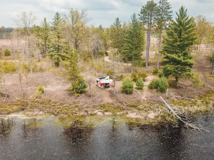 dispersed camping in michigan