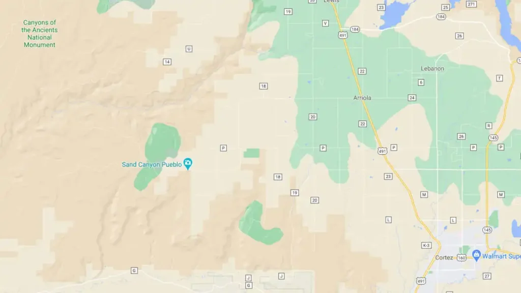 google maps blm land