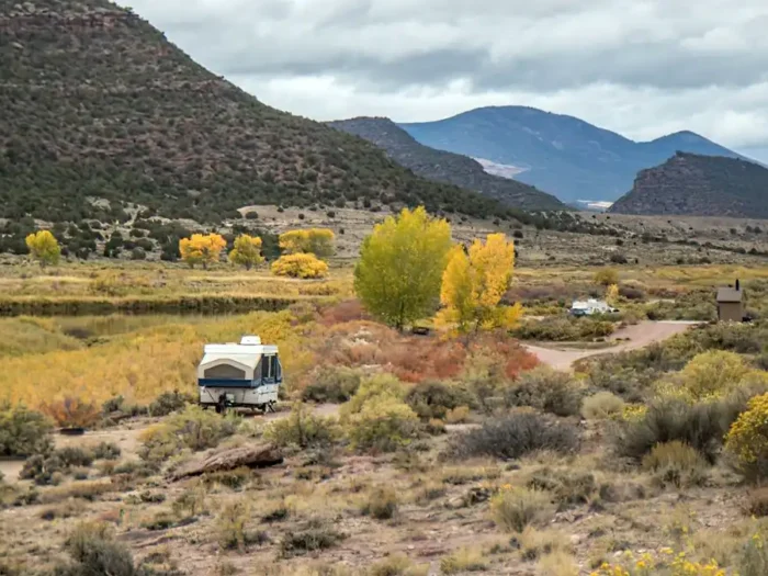 camping at a national wildlife refuge