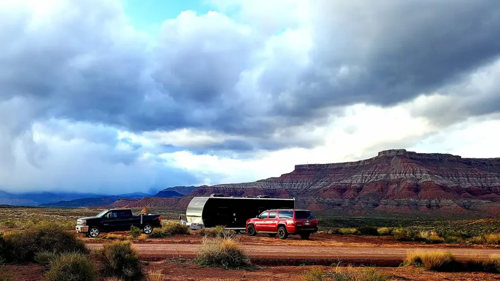 hurricane cliffs campsite