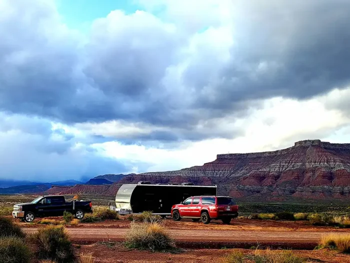 hurricane cliffs campsite