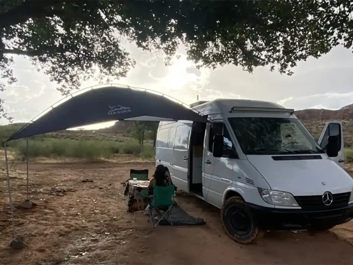 north creek camping, virgin utah