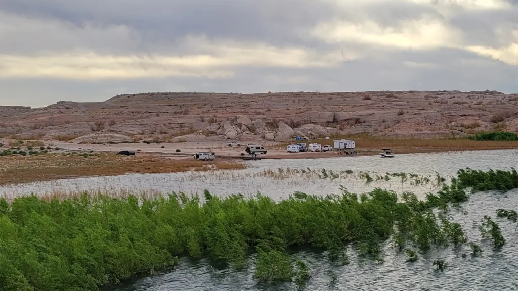 crawdad cove camping lake mead nevada