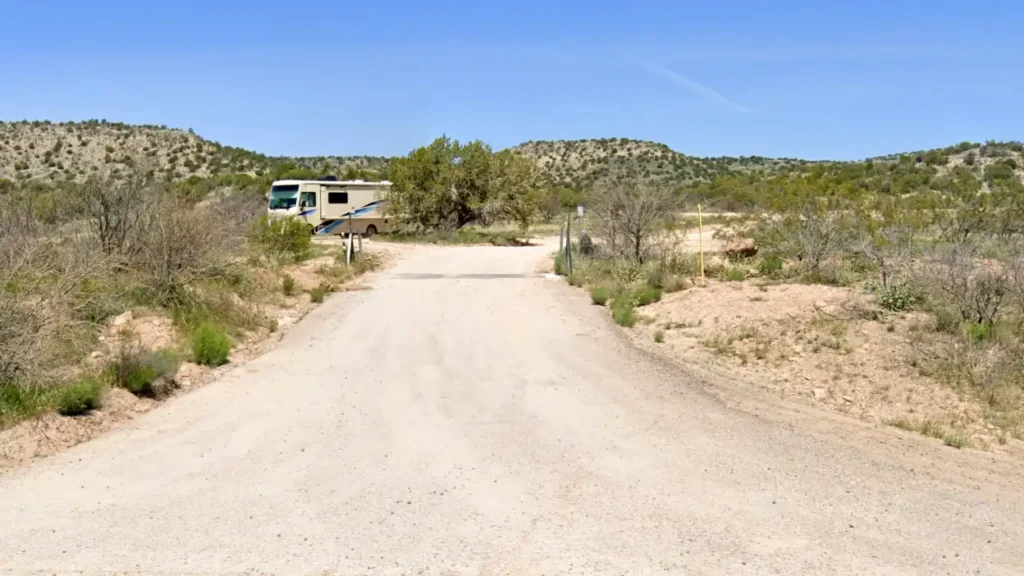forest road 9500A camping arizona