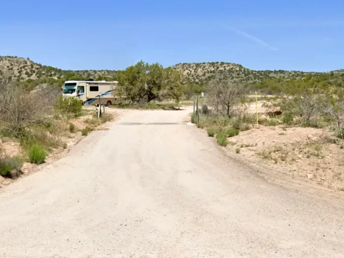 forest road 9500A camping arizona