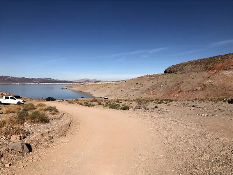 kingman wash campground, lake mead