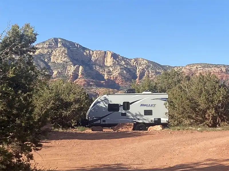 nolan designated camping area, sedona az