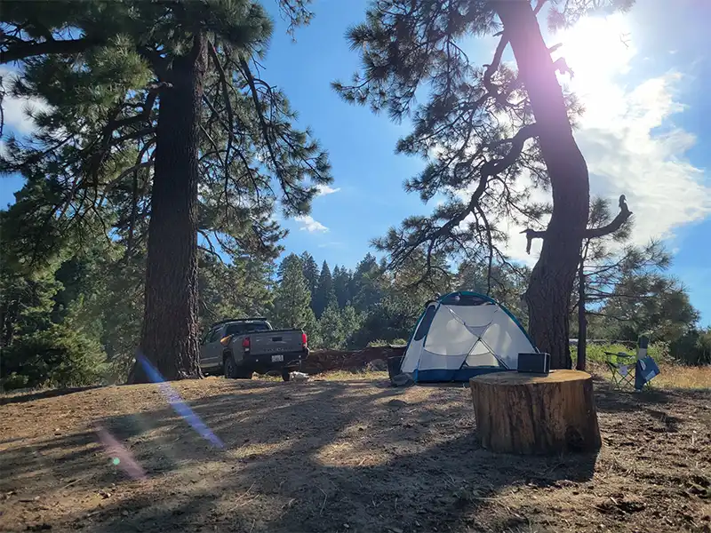 thomas mountain yellow post site camping