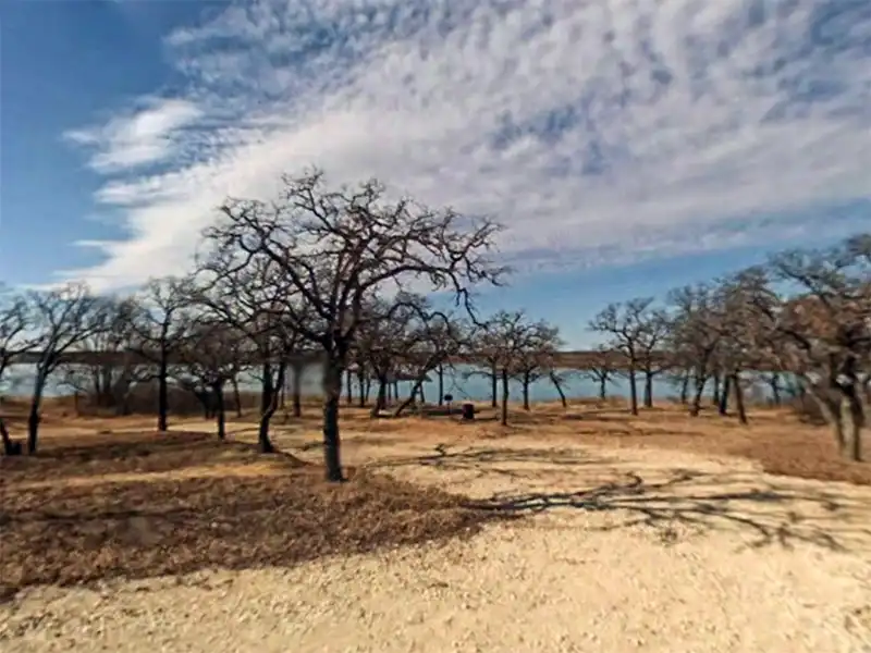 Photo of a campsite at boone park, lake nocona, texas