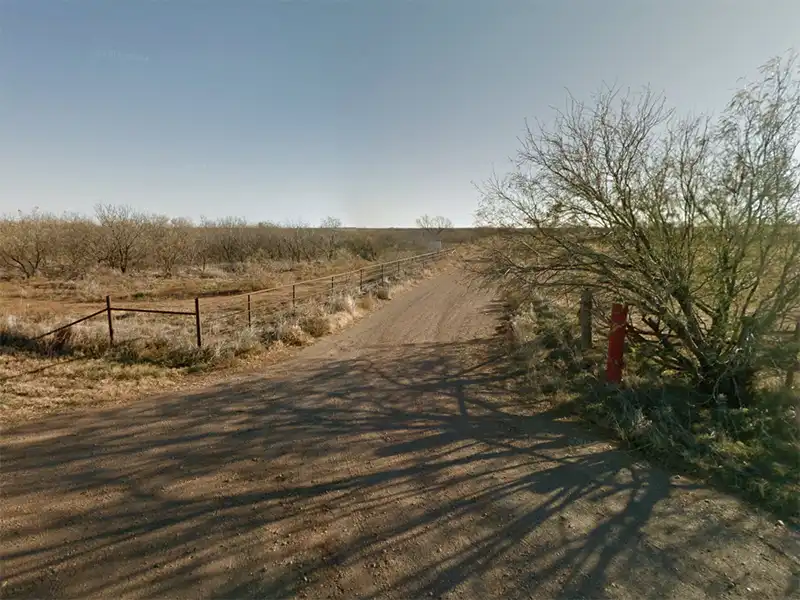 entrance to buffalo creek reservoir, texas